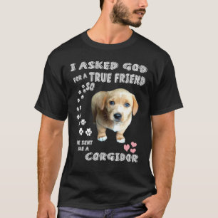 Corgidor Puppy Cockerpoo Mam Corgi Cab Dad Cute Co T-shirt