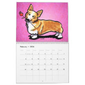 Corgis Off-Leash Art™ Vol 1 Kalender (Feb 2026)