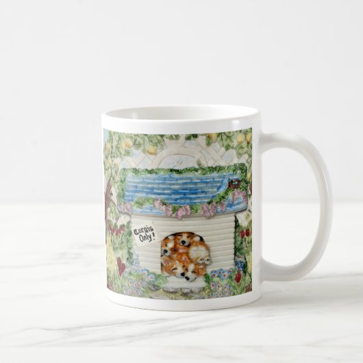 "Corgis seulement !" tasse (Droite)