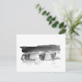 Corgis sur la carte postale de plage (Debout devant)