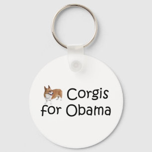 Corgis voor Obama Sleutelhanger