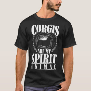 Corgis zijn mijn spirituele dier t-shirt
