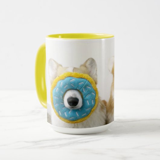 Corgnoten Coffee-Mok Mok (Voorkant links)