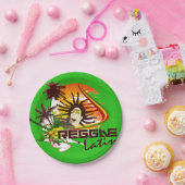 Cori Reith Rasta reggae rasta Papieren Bordje (Feest)