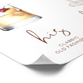 CORIANDER Boho Watercolor Cocktail Signature Drank Poster (Hoek)