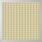 Coriander Spice Moods Stippen Poster (Voorkant)