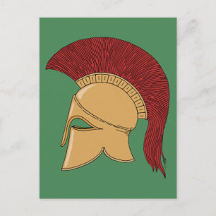 Corinthian Helmet Briefkaart
