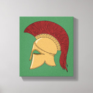 Corinthian Helmet Canvas Afdruk