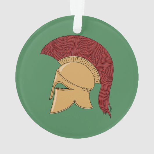 Corinthian Helmet Ornament (achterkant)