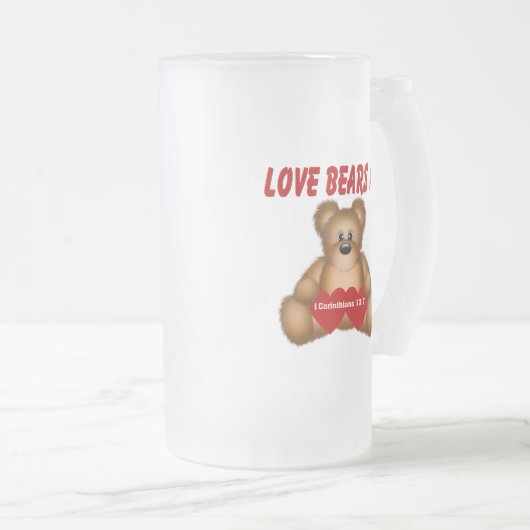 Corinthians Love Beren All Matglas Bierpul (Voorkant rechts)