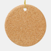 Cork Board Keramisch Ornament (Achterkant)