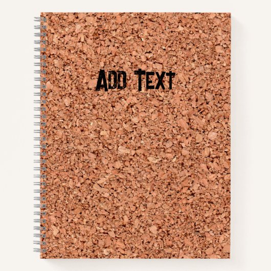 Cork Board Notitieboek (Voorkant)