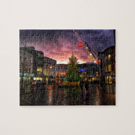 Cork City Ireland au puzzle de Noël (Horizontal)