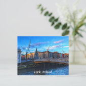 Cork City, Irlande Carte postale (Debout devant)
