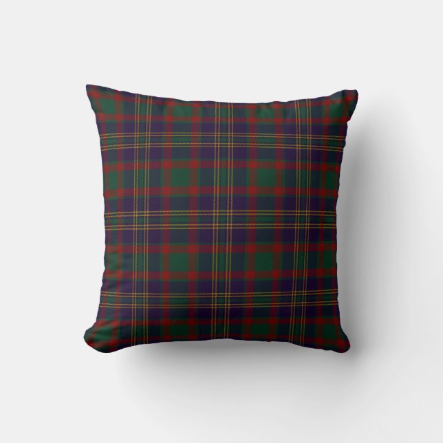 Cork County Irish Tartan Kussen (Voorkant)