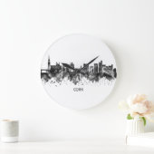 Cork Ireland Skyline BW Grote Klok (Huis)
