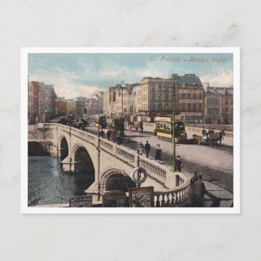 Cork Ireland, St Patrick's Bridge c1904  Briefkaart (Voorkant)