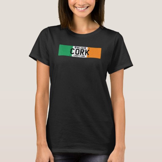 Cork Ireland T-shirt (Voorkant)