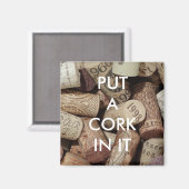 Cork It Magnet (Recto/Verso)