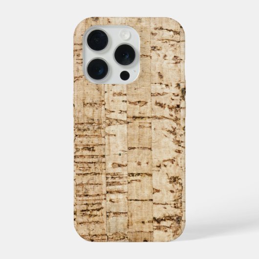 Cork oak pattern iPhone hoesje (Achterkant)