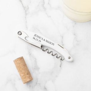 Cork Screw Wedding Favors Kurkentrekker