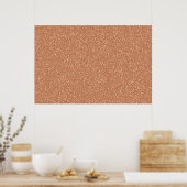 Corkboard Bulletin Board, getextureerd Poster (Keuken)