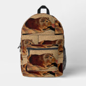 Corkboard Kijk Guinee Bedrukte Rugzak (Voorkant)