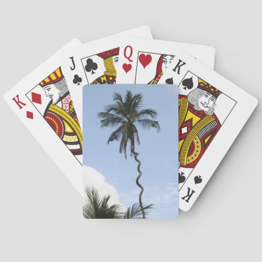 Corkschroef Palm Pokerkaarten (Achterkant)
