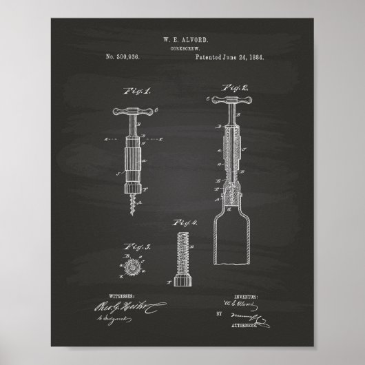 Corkvis 1884 Art Brevet - Tableau de bord (Devant)