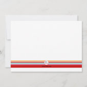 Corky Chef Dinner Party Uitnodiging (Achterkant)