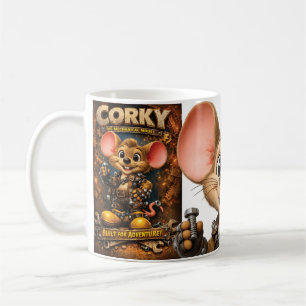 Corky, de mechanische muis koffiemok