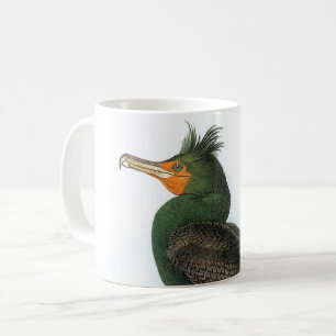 Cormorant à double crête par Audubon Coffee Mug
