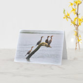 Cormorant Carte pour notes (Fleur jaune)