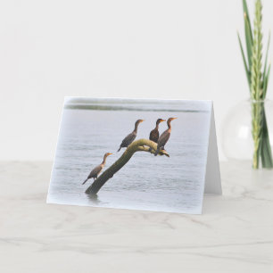 Cormorant Notecard Kaart