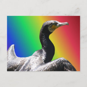 Cormorant Rainbow DIY Briefkaart