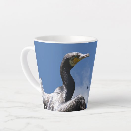 Cormorants Latte Mug (Angle gauche)