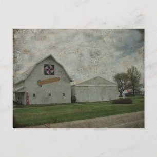 Corn Barn Crackle Briefkaart