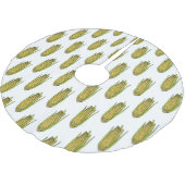 Corn cartoon illustratie kerstboom rok (Gekanteld)