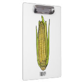 Corn cartoon illustratie klembord (Rechts)