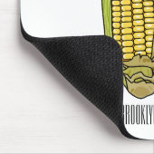 Corn cartoon illustratie muismat (Hoek)