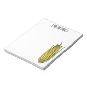 Corn cartoon illustratie notitieblok (Gedraaid)