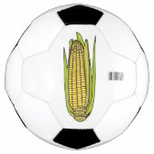 Corn cartoon illustratie voetbal (Voorkant)