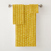 Corn Cob Achtergrond Bad Handdoek (Insitu)