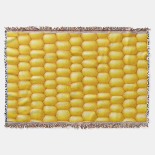 Corn Cob Achtergrond Deken (Voorkant)