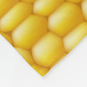 Corn Cob Achtergrond Fleece Deken (Hoek)