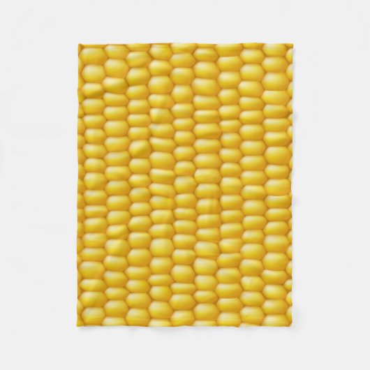 Corn Cob Achtergrond Fleece Deken (Voorkant)