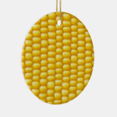 Corn Cob Achtergrond Keramisch Ornament (Rechts)