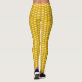 Corn Cob Achtergrond Leggings (Achterkant)