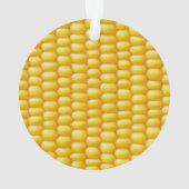 Corn Cob Achtergrond Ornament (achterkant)