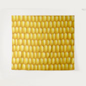 Corn Cob Achtergrond Wandkleed (Voorkant (horizontaal))